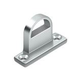 Deltana - Offset Heavy Duty Strike for HD Bolt, Solid Brass - Polished Chrome