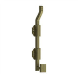 Deltana - 10'' Modern Offset Surface Bolt, HD, Solid Brass - Antique Brass