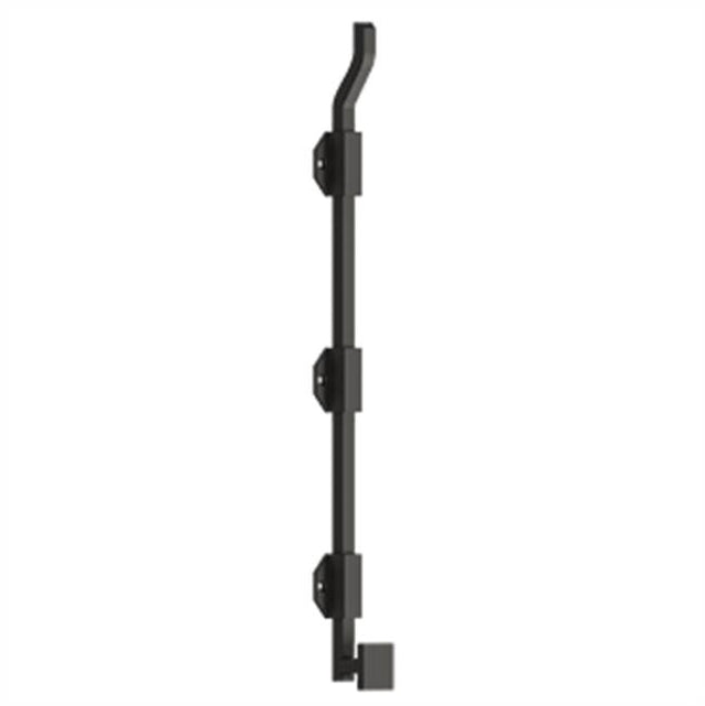 Deltana - 18'' Modern Offset Surface Bolt, HD, Solid Brass - Oil-rubbed Bronze