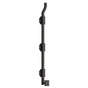Deltana - 18'' Modern Offset Surface Bolt, HD, Solid Brass - Oil-rubbed Bronze