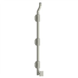Deltana - 18'' Modern Offset Surface Bolt, HD, Solid Brass - Brushed Nickel