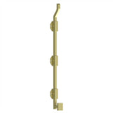 Deltana - 18'' Modern Offset Surface Bolt, HD, Solid Brass - Polished Brass