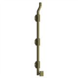 Deltana - 18'' Modern Offset Surface Bolt, HD, Solid Brass - Antique Brass