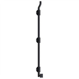 Deltana - 26'' Modern Offset Surface Bolt, HD, Solid Brass - Paint Black
