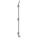 Deltana - 26'' Modern Offset Surface Bolt, HD, Solid Brass - Brushed Chrome