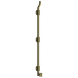 Deltana - 26'' Modern Offset Surface Bolt, HD, Solid Brass - Antique Brass