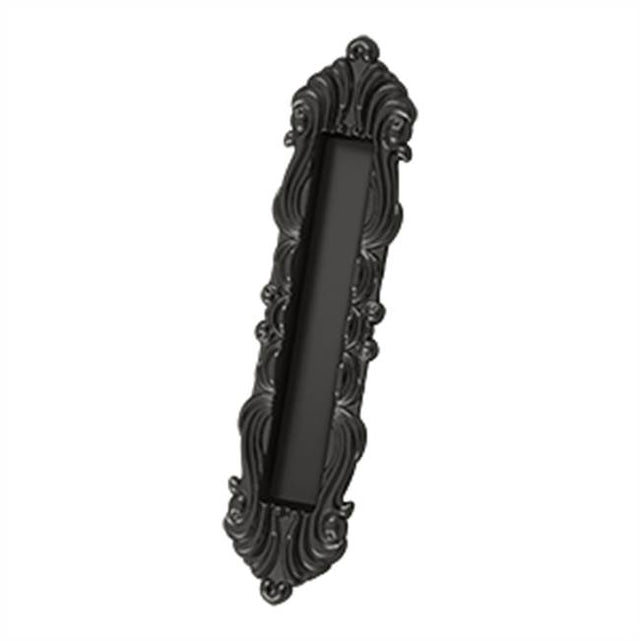 Deltana - Flush Pull, Victorian, HD, 10'' x 2-1/4'' x 3/4'', Solid Brass - Oil-rubbed Bronze