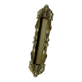Deltana - Flush Pull, Victorian, HD, 10'' x 2-1/4'' x 3/4'', Solid Brass - Antique Brass
