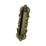 Deltana - Flush Pull, Victorian, HD, 7'' x 2-1/4'' x 5/8'', Solid Brass - Antique Brass