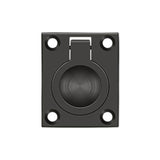 Deltana - Flush Ring Pull, 1-3/4'' x 1-3/8'' - Oil-rubbed Bronze