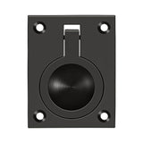 Deltana - Flush Ring Pull, 2-1/2'' x 1-7/8'' - Oil-rubbed Bronze