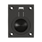 Deltana - Flush Ring Pull, 2-1/2'' x 1-7/8'' - Oil-rubbed Bronze