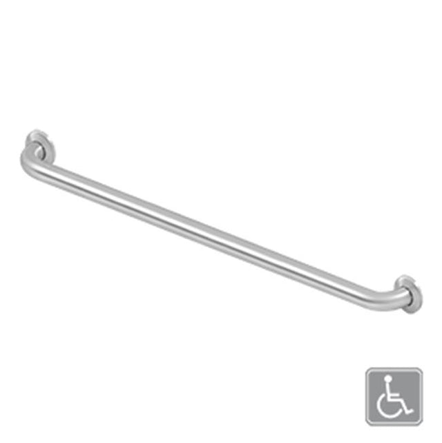 Deltana - 36'' Grab Bar, Stainless Steel, Concealed Screw - Brushed Stainless