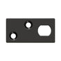 Deltana - Guide Plate for EFB Extension Flush Bolt - Oil-rubbed Bronze