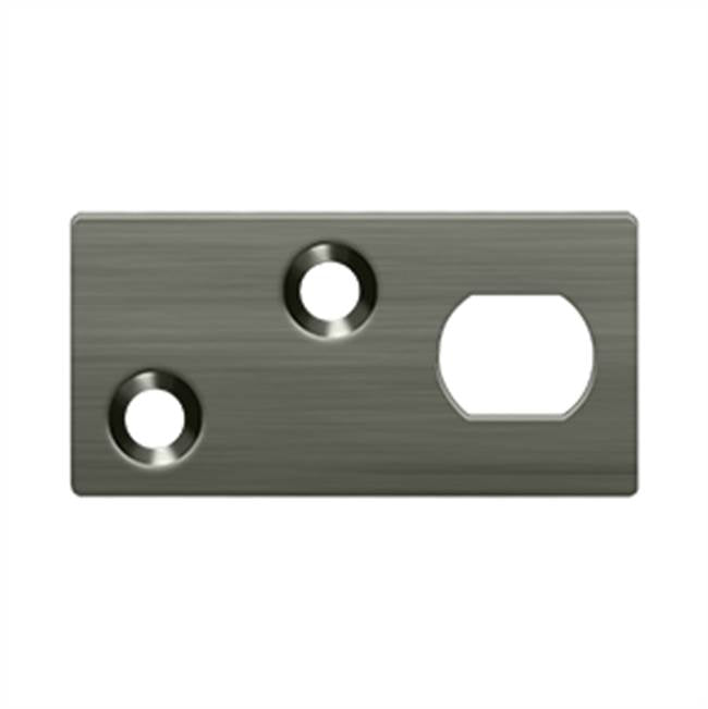 Deltana - Guide Plate for EFB Extension Flush Bolt - Antique Nickel