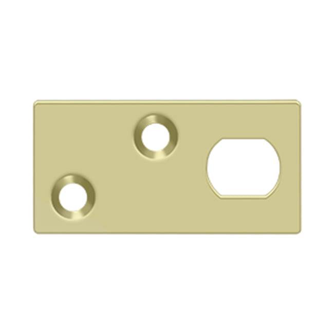 Deltana - Guide Plate for EFB Extension Flush Bolt - Unlacquered Brass