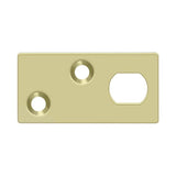 Deltana - Guide Plate for EFB Extension Flush Bolt - Unlacquered Brass