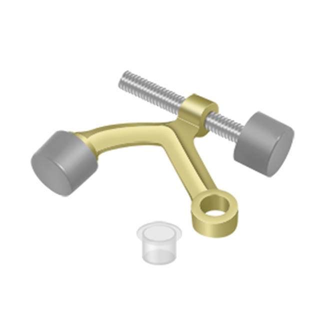 Deltana - Hinge Pin Stop, Hinge Mounted - Polished Brass