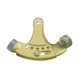 Deltana - Hinge Pin Stop, Hinge Mounted, Adjustable - Polished Brass