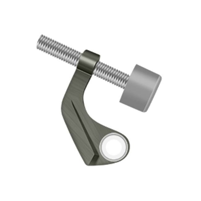Deltana - Hinge Pin Stop, Hinge Mounted for Brass Hinges - Antique Nickel
