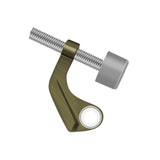 Deltana - Hinge Pin Stop, Hinge Mounted for Brass Hinges - Antique Brass