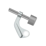 Deltana - Hinge Pin Stop, Hinge Mounted for Steel Hinges - Polished Chrome