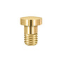 Deltana - Extended Button Tip for Solid Brass Hinges - PVD Polished Brass