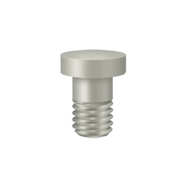 Deltana - Extended Button Tip for Solid Brass Hinges - Brushed Nickel