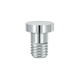 Deltana - Extended Button Tip for Solid Brass Hinges - Polished Chrome