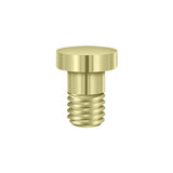 Deltana - Extended Button Tip for Solid Brass Hinges - Unlacquered Brass