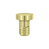 Deltana - Extended Button Tip for Solid Brass Hinges - Polished Brass