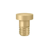 Deltana - Extended Button Tip for Solid Brass Hinges - Brushed Brass