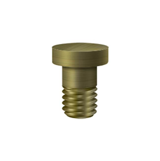 Deltana - Extended Button Tip for Solid Brass Hinges - Antique Brass