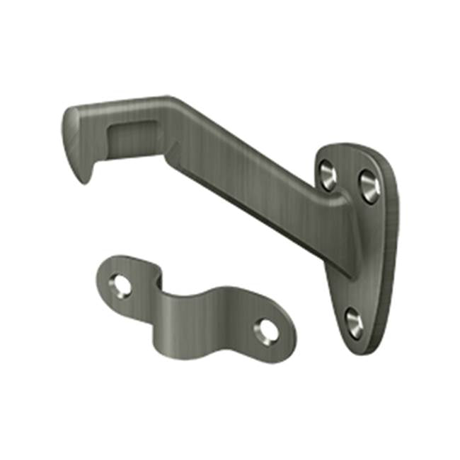 Deltana - Handrail Brackets, 3-3/8'' Projection - Antique Nickel