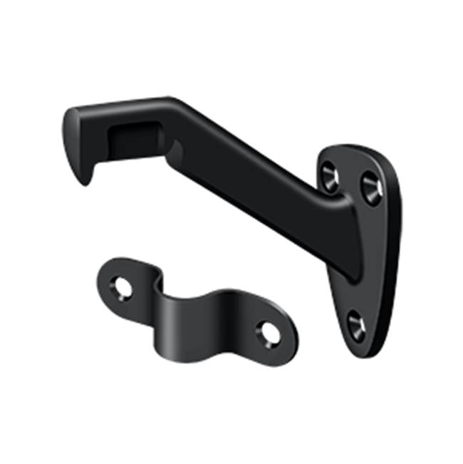 Deltana - Handrail Brackets, 3-3/8'' Projection - Paint Black