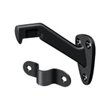 Deltana - Handrail Brackets, 3-3/8'' Projection - Paint Black