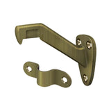 Deltana - Handrail Brackets, 3-3/8'' Projection - Antique Brass