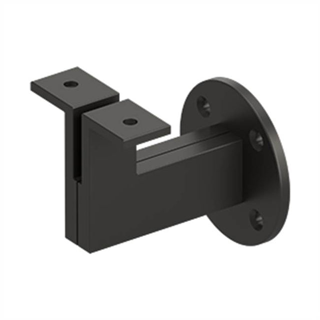 Deltana - Modern Handrail Bracket, 3-1/4'' Projection, Heavy Duty - Oil-rubbed Bronze