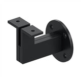Deltana - Modern Handrail Bracket, 3-1/4'' Projection, Heavy Duty - Paint Black