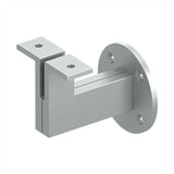 Deltana - Modern Handrail Bracket, 3-1/4'' Projection, Heavy Duty - Brushed Chrome