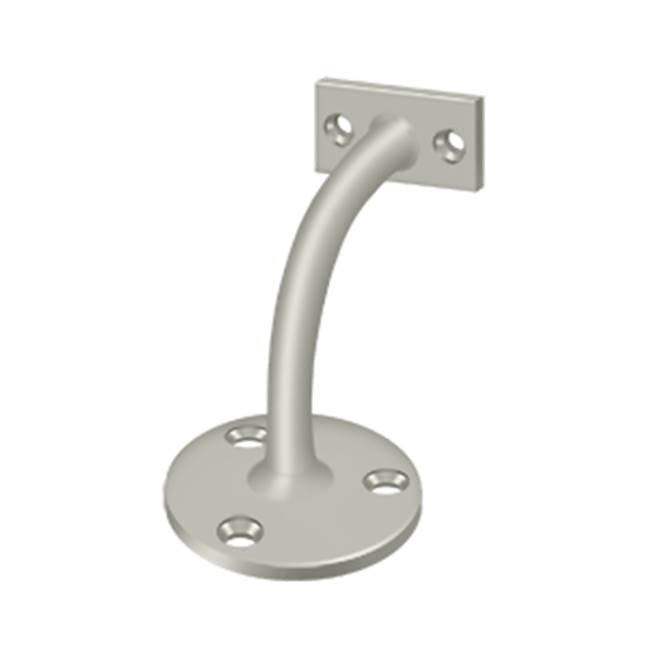 Deltana - Handrail Brackets, 3-1/4'' Projection Light Duty - Brushed Nickel