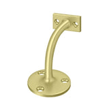 Deltana - Handrail Brackets, 3-1/4'' Projection Light Duty - Polished Brass