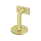 Deltana - Handrail Brackets, 3'' Projection - Polished Brass