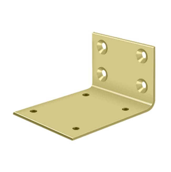 Deltana - Jamb Bracket S.B. for DASH95 - Polished Brass