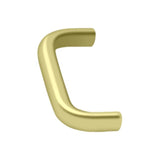 Deltana - Wide Wire Pull, 3'' - Polished Brass