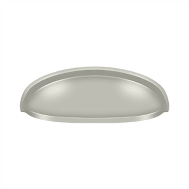 Deltana - Elongated Shell Pull 4-1/2'' - Brushed Nickel