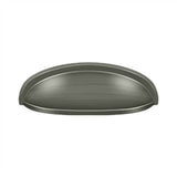 Deltana - Elongated Shell Pull 4-1/2'' - Antique Nickel