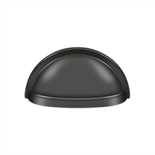 Deltana - Oval Shell Handle Pull 3-1/2'' - Oil-rubbed Bronze