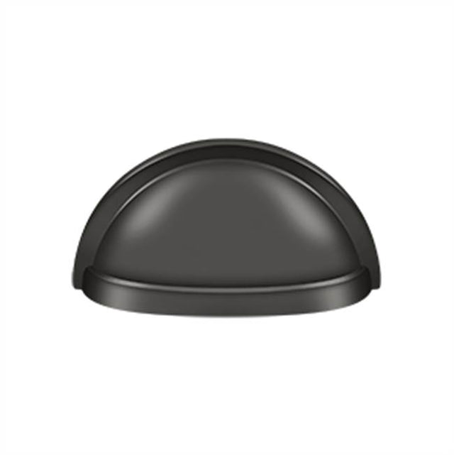 Deltana - Oval Shell Handle Pull 3-1/2'' - Oil-rubbed Bronze