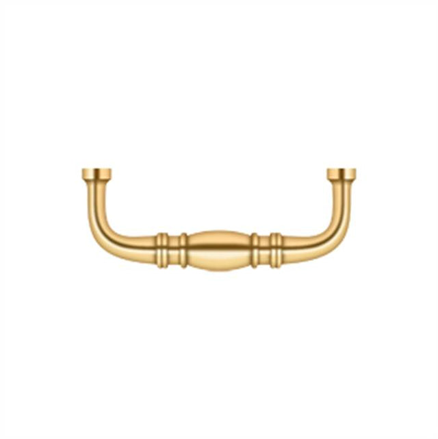 Deltana - Colonial Wire Pull, 3'' - PVD Polished Brass